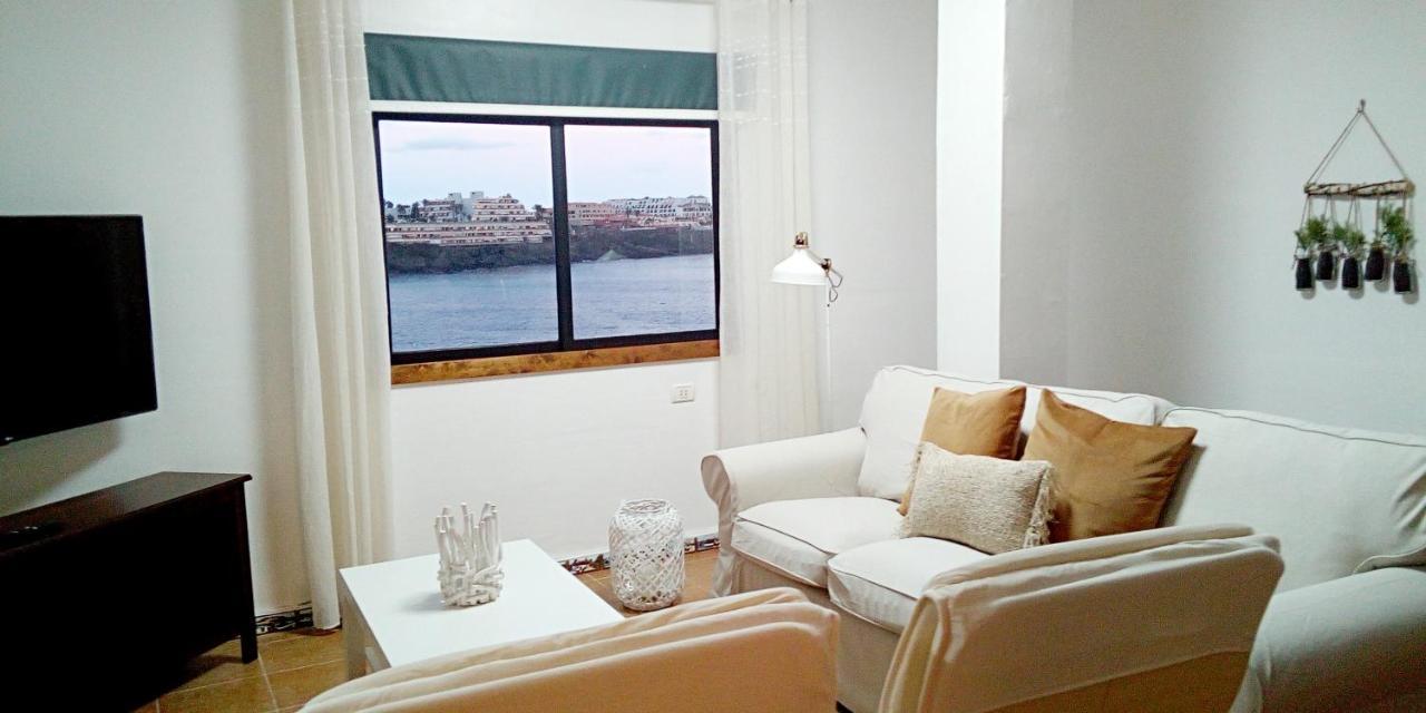Sea view 6 people optical fiber Apartment Las Galletas Exterior foto